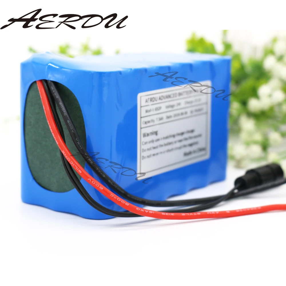 AERDU 24V 7.5Ah 6S3P 25,2 V литий-ионный Аккумулятор Литиевые батареи для велосипед с электромотором ebike мотороллер игрушка дрель и т. Д. С BMS