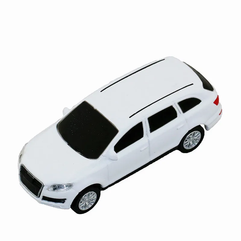 Металлический роскошный USB флеш-накопитель в форме супер автомобиля, 4 ГБ, 8 ГБ, 16 ГБ, 32 ГБ, 64 ГБ, Roadster, флеш-накопитель, Спортивная автомобильная карта памяти, флешка - Цвет: Белый