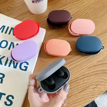 

Redmi AirDots for xiaomi airdots 2 tws Redmi Airdots s Case Luxury Solid color Earphone Case for Redmi AirDots 2 Case Hard cover