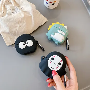 

Cute For QCY T8 Cases funny Cartoon Wireless Headphones Silicone Earphone Cases for QCY T 8 Case fashion protection cover