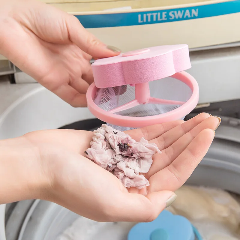 

Washing Machine Filter Screen Bag Hair Remover Floating Versatile Universal String Bag Ceiling to Hair Filter Useful Product Lau