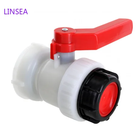 

Water IBC Barrel Tank Container Ball Valve Chemical Barrel Valve Acid And Alkali Resistant DN50 Ton Barrel Ball Valve