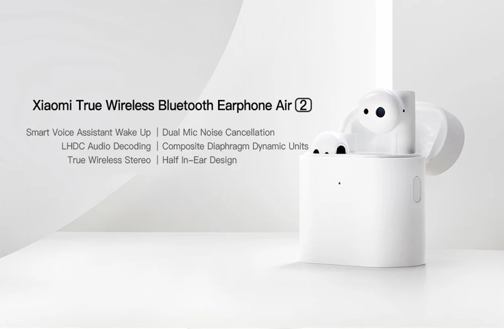 Original Xiaomi Airdots Pro 2 Mi True Wireless Earphone Air 2 TWS Earphone noise canceling LHDC Tap Control Dual MIC ENC (9)