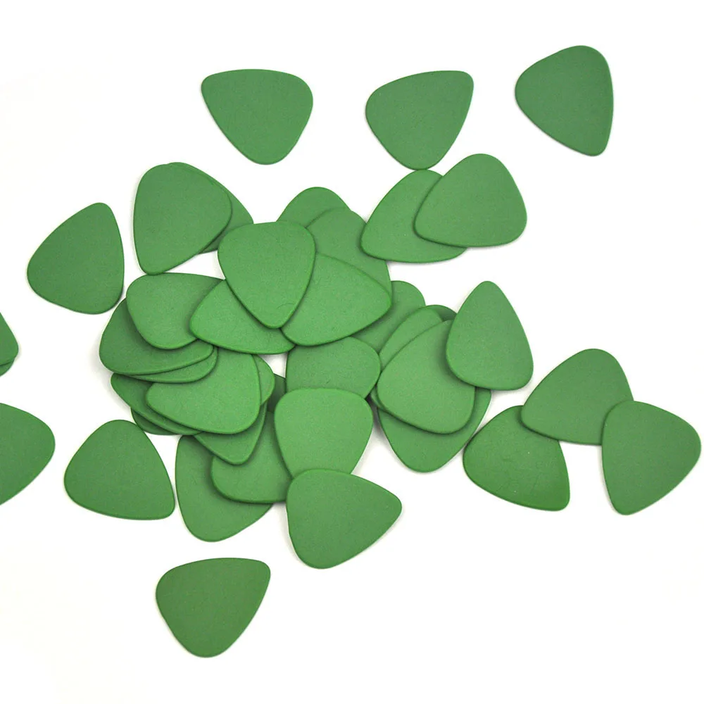 Lots of 100pcs Green Ultra Heavy 1.5mm Gauge Delrin Guitar Bass Picks Plectrums