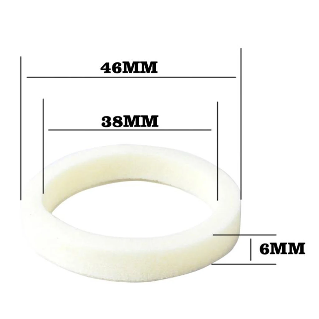 2pcs Waterproof Bike Front Fork O Ring Seal for Oil Storage to Lubricate for The Bike Front Fork
