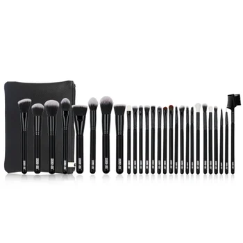 

27PCS Makeup Brushes Foundation Powder Eyeshadow Highlight Eyebrow Brush Natural Hair Makeup Brushes Kit With Case MKXJ