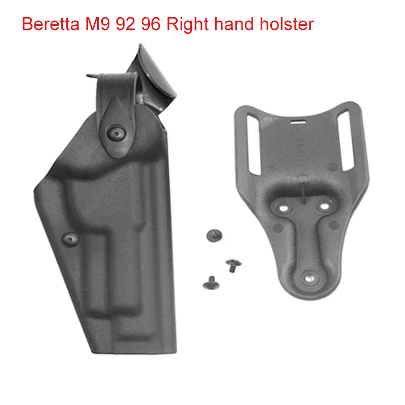 

Tactical Military Beretta M9 92 96 Right Hand Airsoft Gun Holster Hunting Gear Belt Holster Gun Carry Pistol Waist Gun Case