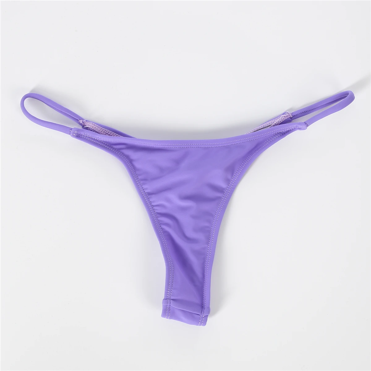 High Leg Brief Scrunch micro Thong Brazilian Bikini swimsuit Bottom tanga