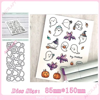 

Halloween ghost Stamp and Metal Cutting Dies DIY Scrapbooking for Photo Album Decorative Embossing Silicone Clear Stamps 2020