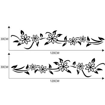 

Accessories Car Sticker Exterior 1pc Auto Both Side Vine Decals Decoration