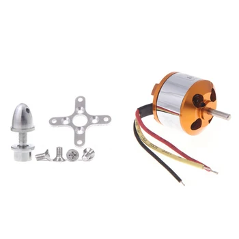 

High quality Fixed Wing Model Remote Control Brushless Motor 3.17mm Kid A2212 1000KV Aircraft