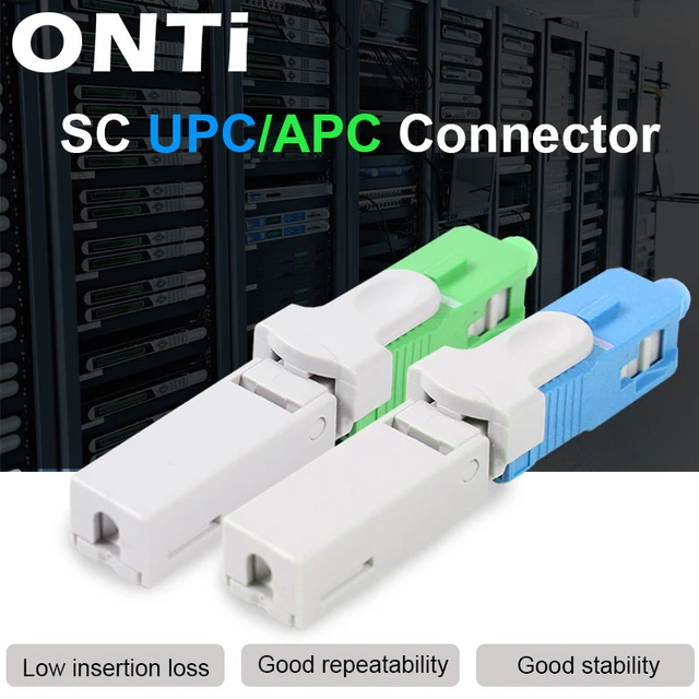 Connettore rapido in fibra ottica ONTi FTTH SC APC SC UPC FTTH