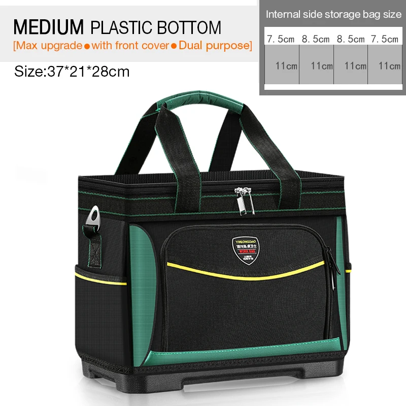 power tool bag Electrician Tools Bag Carpentry Hardware Repair Portable Storage Organizers Box Work Spanner Toolbag Kitbag Big toolkit wooden tool chest Tool Storage Items