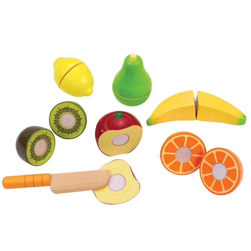 

Hape Kids Wooden Pretend Play Sets Simulation Fresh Fruit Apple Pear Banana Kit Game Mixer Kitchen Role Toy