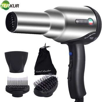 

Blow Dryer with Diffuser Ionic Hair Dryer Extended lifespan AC Motor 2 Speed and 3 Heat Settings Cool Shut Button Fast Drying EU
