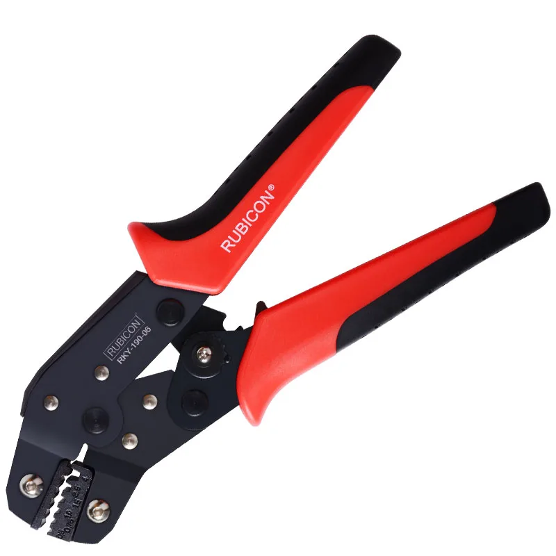 

Ratchet Crimping Tool Insulated Terminal Crimper Non-inusltated Pin Barrel Crimp Nipper Cap/coaxial Cable Terminals Crimping Pli