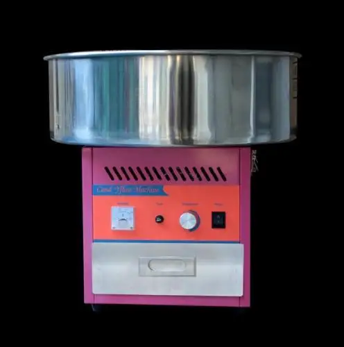 Electric Commercial Candy Floss Making Machine Cotton Sugar Maker 220V H# прибор для приготовления сахарной ваты cotton candy maker