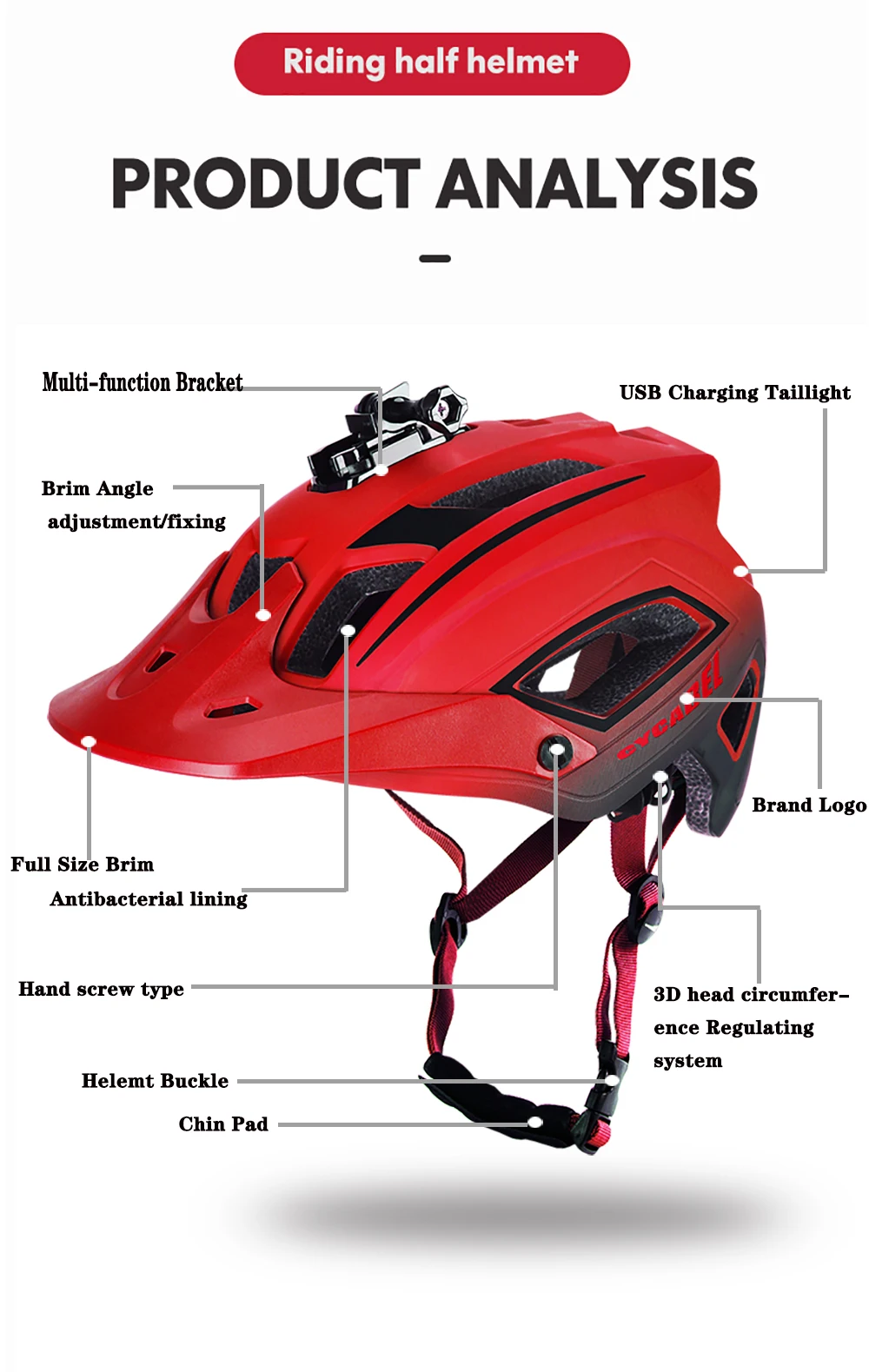 Casque de vélo Crazy Safety Urbain Vert Mat (L) avec lumière USB rechargeable - Certifié EN1078