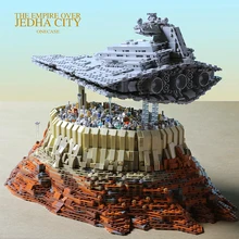 МОК Звездные серии войны Разрушитель Империя над Jedha город модель строительные блоки кирпичи игрушки День рождения