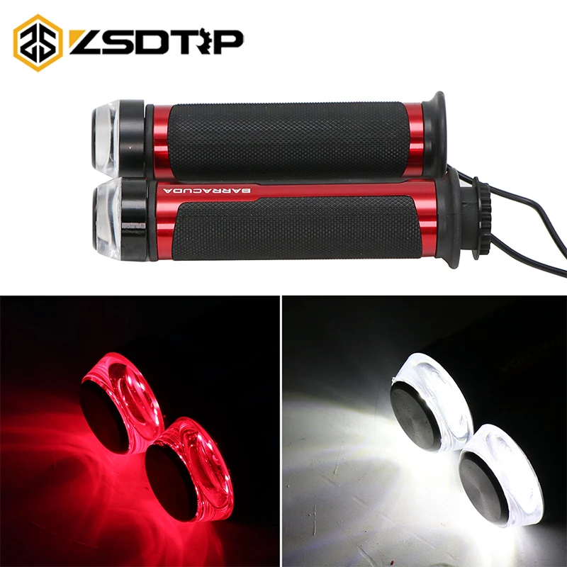 ZSDTRP CNC 7/8 ''мотоциклетный руль светодиодный указатель поворота + ручки