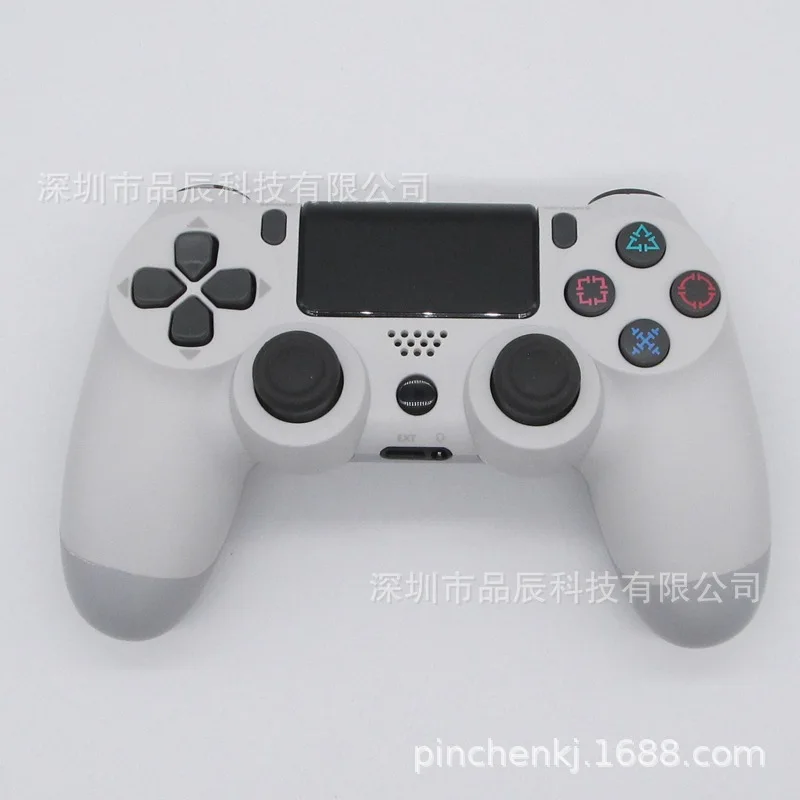 PS4 беспроводной джойстик PS4 беспроводная ручка PS4 Беспроводная вибрационная игровая ручка белый и синий черный и белый с рисунком