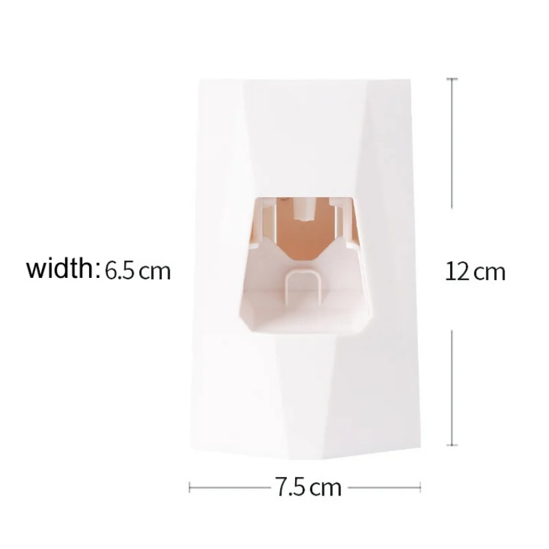 Набор аксессуаров для ванной комнаты, держатель зубной щетки, автоматический диспенсер для зубной пасты, держатель для зубной щетки, настенный стеллаж, инструмент для ванной комнаты