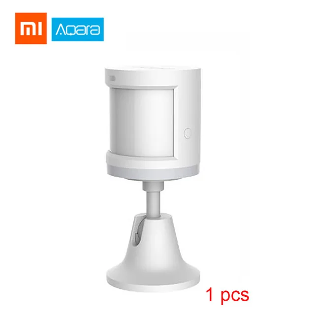 1 pcs Aqara датчик человеческого тела ZigBee движение безопасность движения беспроводное соединение светильник интенсивность шлюз 2 Mi home APP - Цвет: 1 pcs
