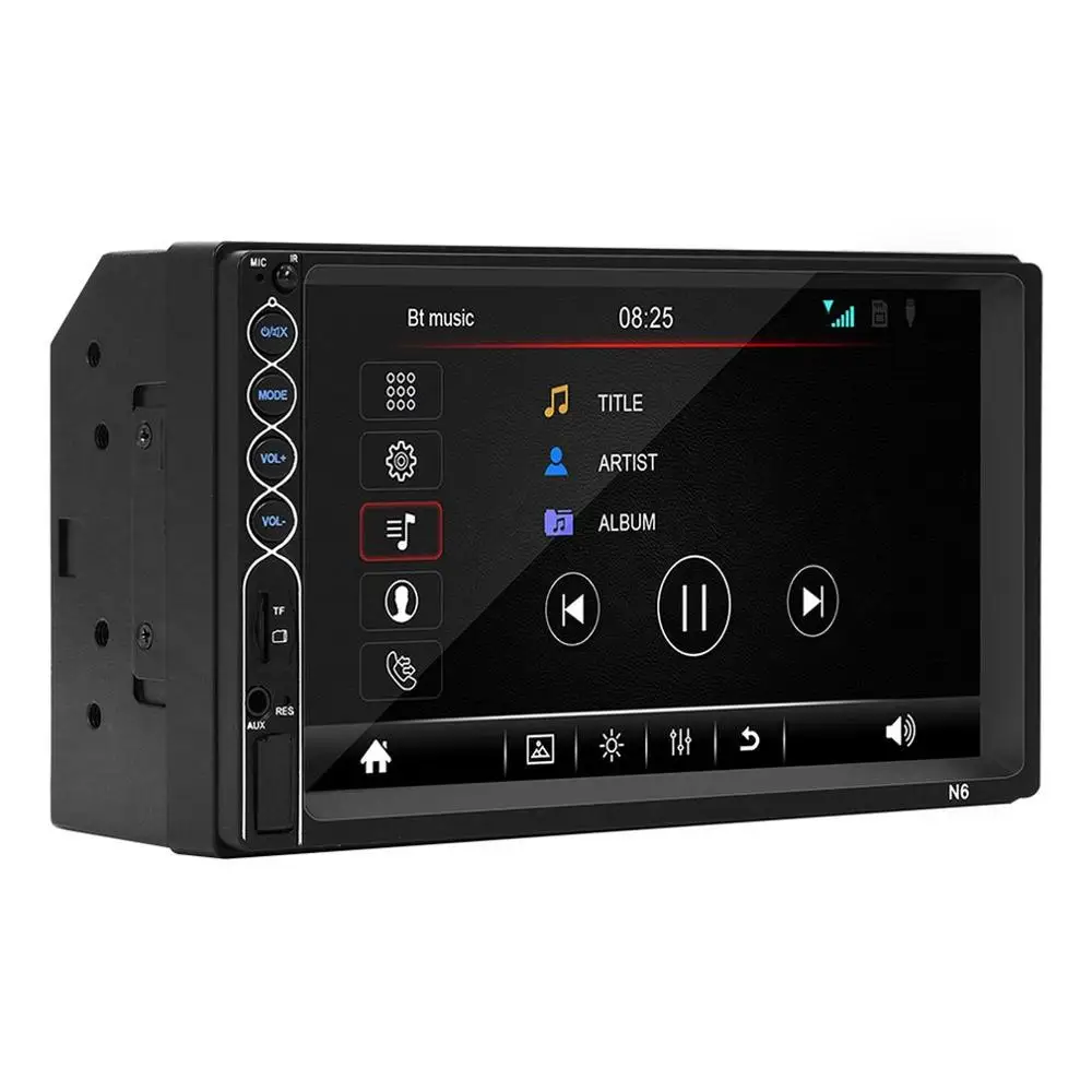 Автомобильный мультимедийный плеер gps навигация с картой 7 дюймов HD сенсорный экран Bluetooth радио MP5 плеер радио
