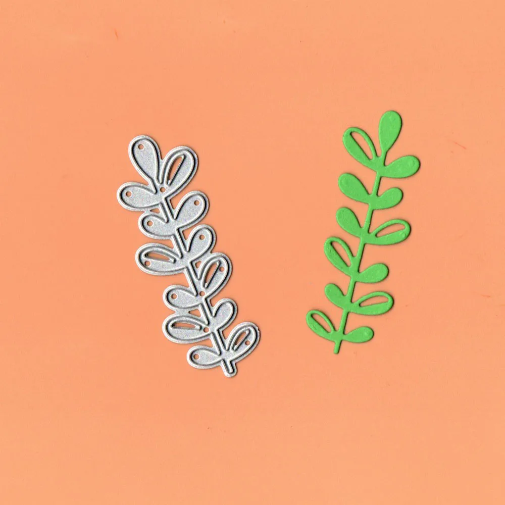 

Flower Leave Metal Cutting Die Stencil Template Scrapbooking Dies for Embossing Paper Album Cards Gift Decor Punch New Dies 2019