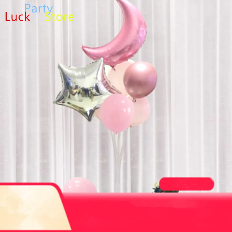 101 Birthday Party Balloons Stand Balloon Holder Column Plastic Balloon Stick Birthday Party Decorations Kids Adult Wedding Baloon