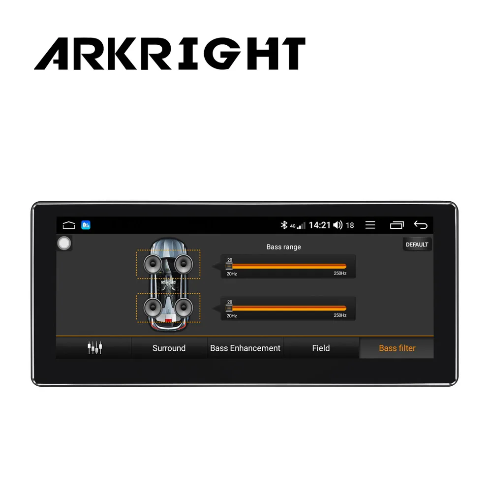 1 din 10,25 ''с 4G sim-картой Android 8,1 автомобильное радио стерео Восьмиядерный 2 ГБ 32 ГБ универсальное головное устройство gps навигация камера DVR