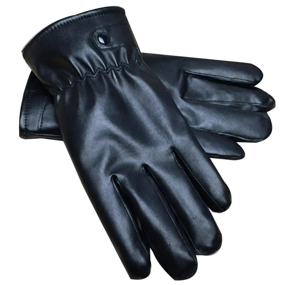 Windstopers Handschuhe мужские и женские зимние ветрозащитные Искусственные кожаные перчатки с сенсорным экраном с плюшевой подкладкой варежки novedades mas vendidas