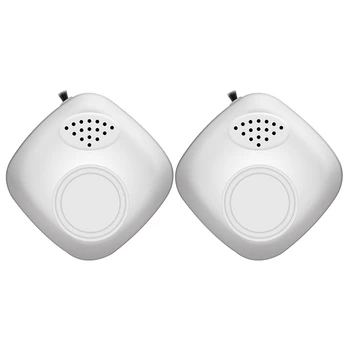 

Air Purifier, Mini Portable Home Portable Car Oxygen Bar Wearable Negative Ion Air Purifier (2 Pack)