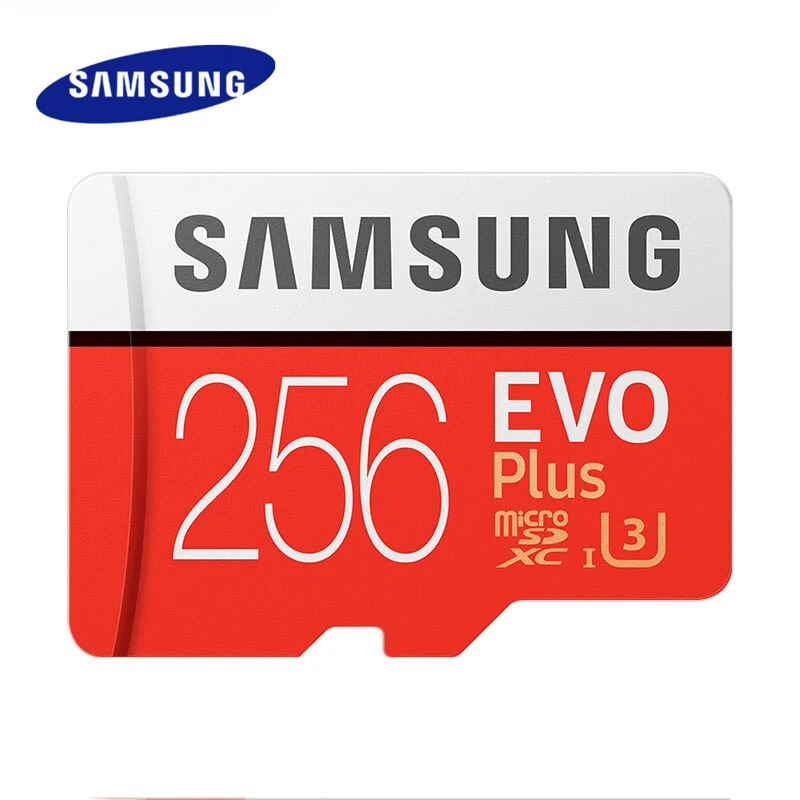 SAMSUNG Micro SD card 64GB 128GB Memory Card EVO Plus 256GB Class10 TF Card C10 microsd UHS-I U3 Free Shipping cartao de memoria memory card for phone Memory Cards