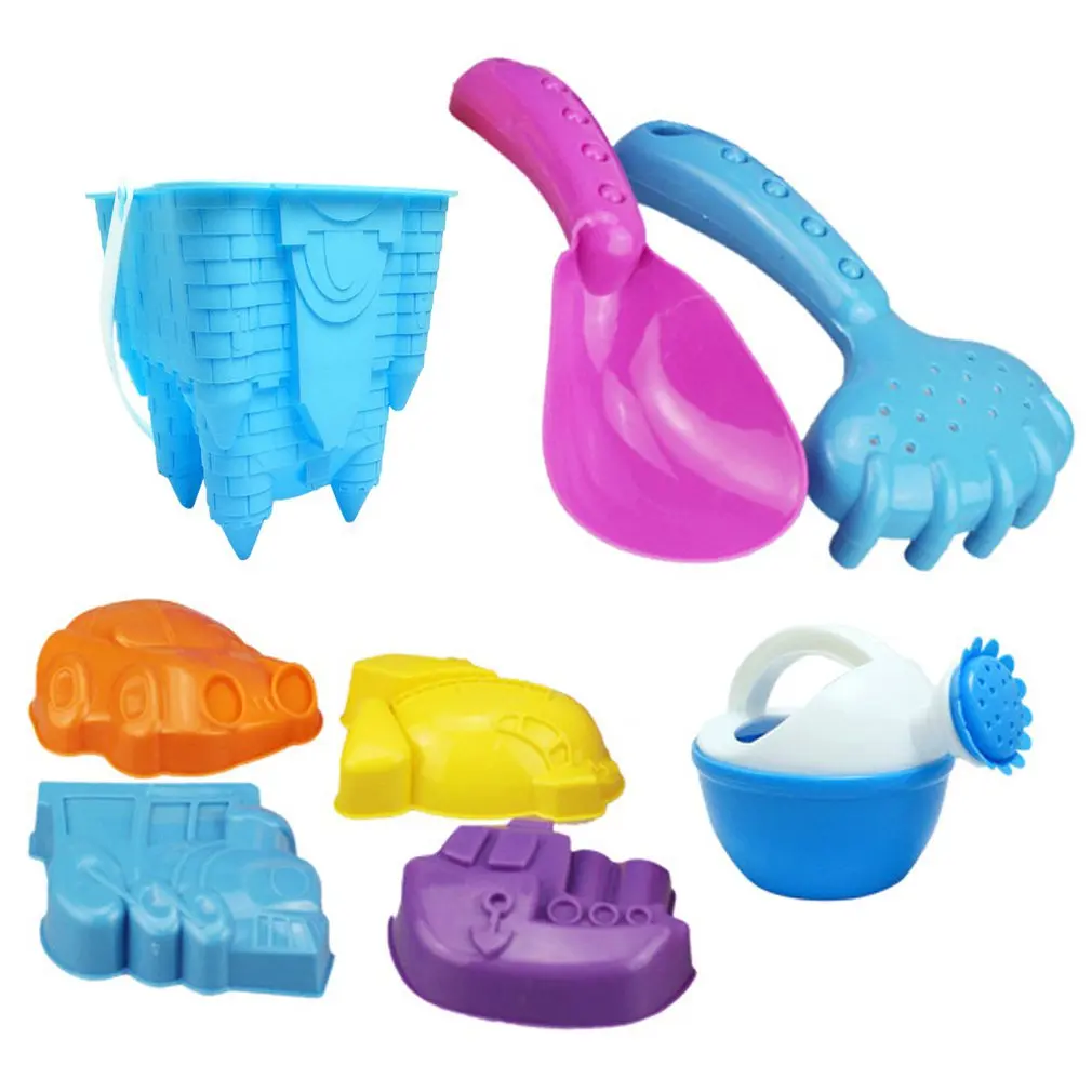 Children Play Sand Digging Sand Beach Toys Set Beach Mold Set Toys