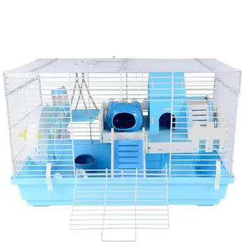 

Giant Cat Hamster Cage Golden Bear Super Large Villa Flower Mouse Set Complete 47 Basic Cage 60 Double Room