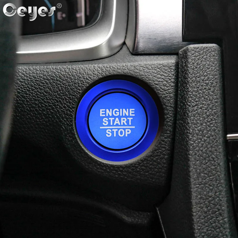 Car Start Engine Button Key Ring for CIVIC (3)