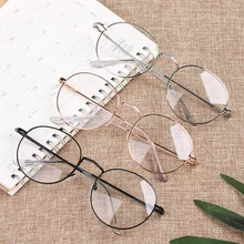 Metal Reading Glasses Frame Clear Lens Men Women Classical Presbyopic Glasses Optical Spectacle Eyewear Vision Care