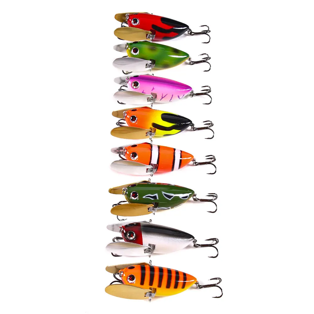 Topwater против насекомых для рыбалки приманки плавающая наживка Топ воды Crankbait воблеры искусственные приманки 6 см 12,5 г