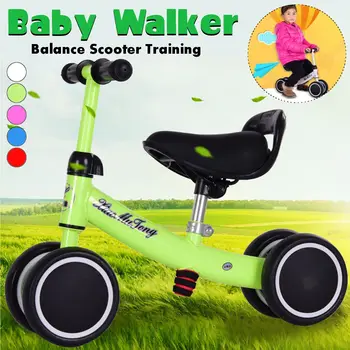 

Children Adjustable Mini Balance Scooter Infant Kids Training Bike Learning Walker Scooters For Ages 12-24 Months Toy Gift