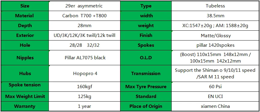 29er диск mtb колеса Асимметричные 38,5x28 мм бескамерные bicicleta aro 29 hope 4 boost 110x15 148x12 mtb карбоновая колесная стойка 1420