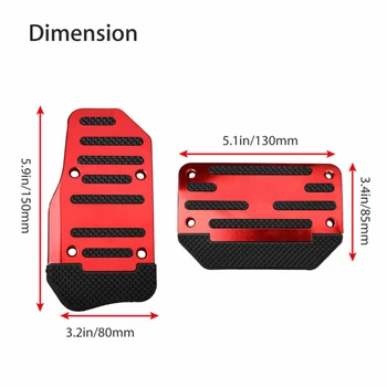 

Sports Foot Pedal Non-Slip Car Accessories Racing Universal Brake Cover