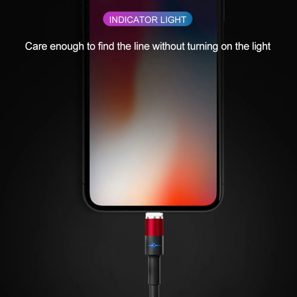 Магнитный USB кабель для Micro USB/type C 3A Быстрый зарядный кабель для передачи данных для мобильного телефона QC3.0 для huawei Xiaomi Магнит USB type-c
