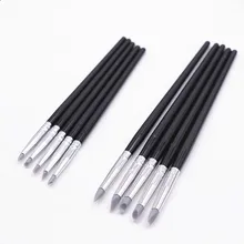 5 шт. зубные зубы силиконовая формирующая ручка композитная маленькая большая головка Смола щетка для отбеливания зубов скульптура Инструмент для резьбы