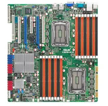 

ASUS KGPE-D16 Server motherboard Socket G34 DDR3 for 16-core CPU Dual Graphics Crossfire desktop motherboard