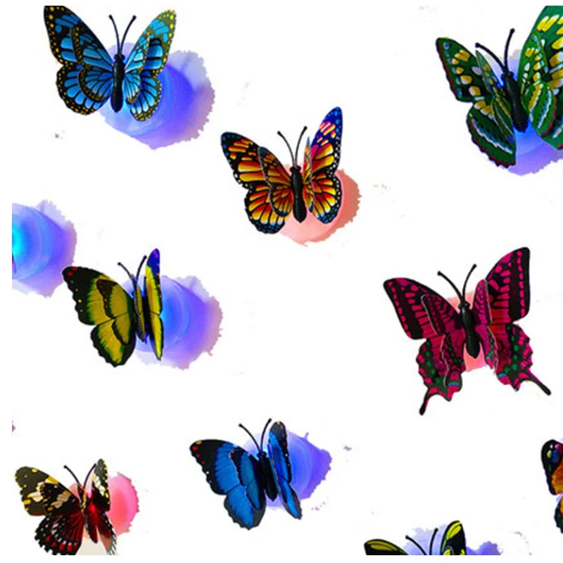 Led Butterfly 3D Decoration Pakistanled Butterfly 3D Decoration (Pack Of 12)