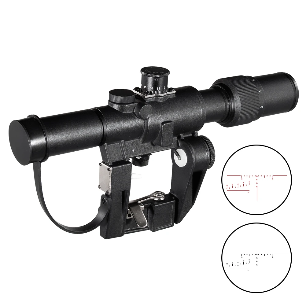 Svd mira telescópica para rifle de