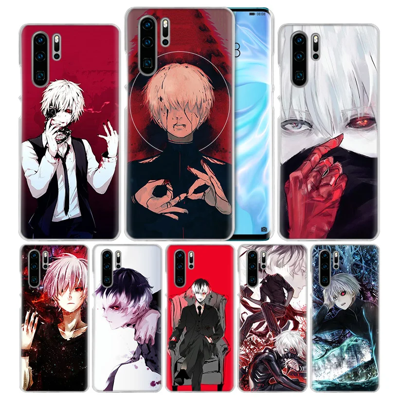 

Case Cover For Huawei Honor 8X 8C 8A 8S 9X 10 20 20i V20 Play Y5 Y6 Y7 Y9 Prime Lite Pro 2018 2019 Tokyo Ghoul kaneki ken
