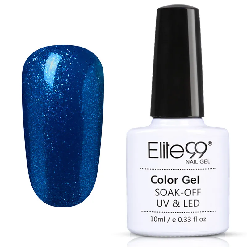 Elite99 Alcoholic Removal One Step Gel 10ml One Step UV Gel Varnish 3 in 1 Nail Polish LED Soak off Hybrid Long Last Gel Lacquer - Цвет: 0196