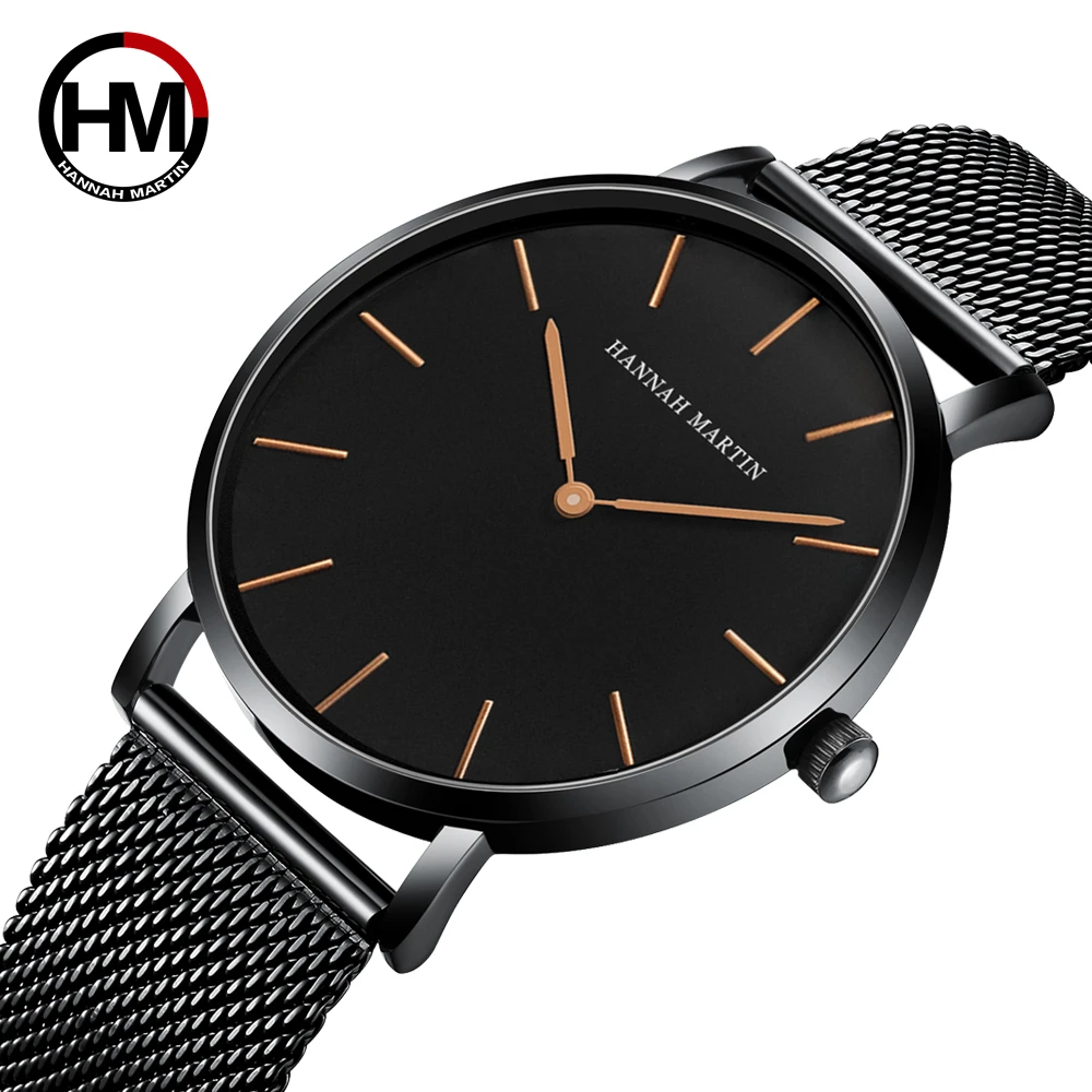 Drop shipping Hannah Martin Waterproof Japan Quartz Movement